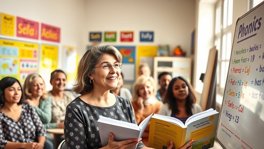 phonics helps adult literacy